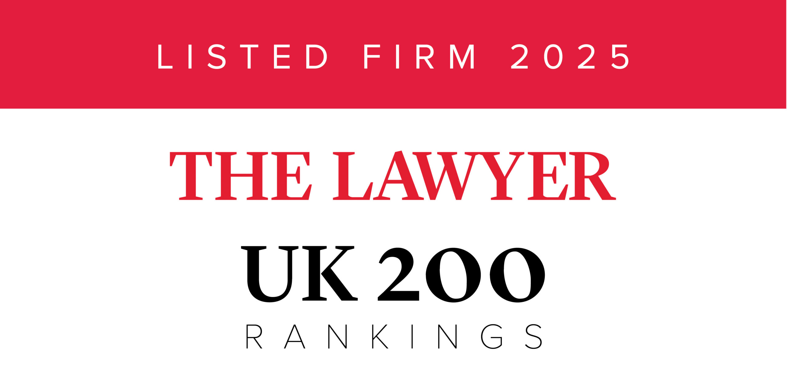 The Lawyer UK 200 Logo